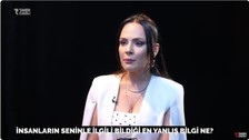 Buket Aydın en merak edilen soruyu yanıtladı: Seninle ilgili bilinen en yanlış şey ne?
