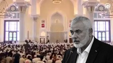 Haniye için Katar'da cenaze töreni! Arap ve İslam dünyasından liderler orada! Ayasofya'dan da ilk görüntüler geldi