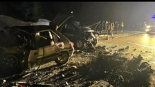 Gelin ve damat evlendikleri günün gecesi trafik kazasında hayatını kaybetti