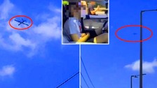 Hizbullah, İsrail'e kamikaze drone ile saldırdı! Önce sirenler sonra patlama sesleri