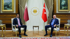 Cumhurbaşkanı Erdoğan Al Sani ile görüştü