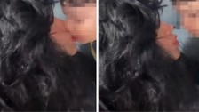 TikTok'ta bir teyze daha çocuğu dudağından öptü, yetmedi "Güzel mi?" diye sordu