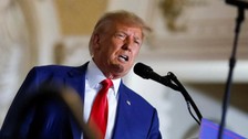 Eski ABD Başkanı Trump'ın Virginia'daki seçim ofisine hırsız girdi
