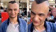 Arsızlığın böylesi! Zabıtalardan dayak yiyen dilenci akıllanmadı