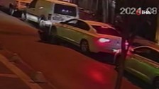 Kağıthane’de Filistinli iş adamına silahlı saldırı görüntüleri çıktı