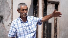 Evinin yanması nedeniyle göç ettiği İzmir'de yangın yine onu buldu