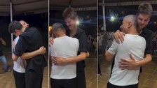 A Milli Kadın Voleybol Takımı'nın yıldızlarından Ebrar Karakurt babasını evlendirdi