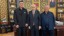 Eski futbolcu Mesut Özil'den MHP lideri Devlet Bahçeli'ye sürpriz ziyaret
