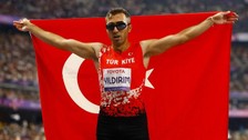 Milli sporcu Serkan Yıldırım, Paris 2024 Paralimpik Oyunları'nda altın madalya kazandı!