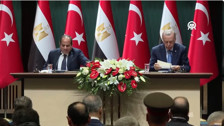 Cumhurbaşkanı Erdoğan ve Mısır Cumhurbaşkanı Sisi'den ortak açıklama! Dostluk ve ilişkilerin gelişeceği mesajları
