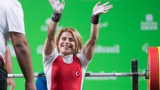 Nazmiye Muratlı, para halterde bronz madalya kazandı