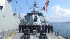 TCG Yıldırım Firkateyni Yunanistan'da Liman Ziyareti Gerçekleştirdi