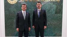 İBB Başkanı Ekrem İmamoğlu'ndan Bakan Kurum'a ziyaret