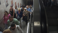 İstanbul'da Yenikapı - Kirazlı metro hattında arıza nedeniyle seferler durdu