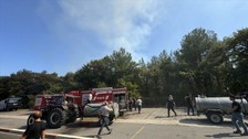 Ondokuz Mayıs Üniversitesi'nde yangın lontrol altında