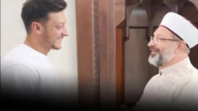 Ali Erbaş'tan Mesut Özil'e temizlik teşekkürü: "O kadar mutlu olduk ki"