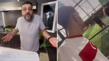 Sosyal medya fenomeni İbrahim Tilaver ve arkadaşları, gittikleri halı sahada 33 bin 850 TL'lik hesapla karşılaştı.