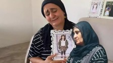Narin'in annesi Yüksel Güran'ın kelepçeli fotoğrafı çıktı