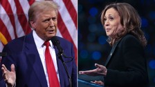 ABD'de son anketler açıklandı: Trump mı Harris mi önde?