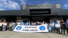 Türk Eğitim-Sen'den Üniversitelerdeki Personel Servislerine Karşı Protesto