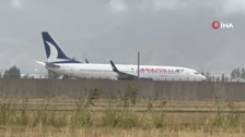 Anadolujet'in Ankara-Yüksekova uçağı pistten çıktı