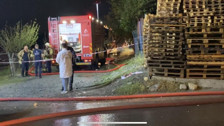Arnavutköy'deki kereste atölyesinde yangın çıktı: 1 kişi hayatını kaybetti