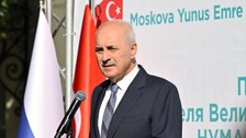 TBMM Başkanı Kurtulmuş Moskova Yunus Emre Enstitüsü'nde Türkçe eğitiminin önemi üzerine konuştu