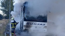 Adana'da Yolcu Otobüsünde Yangın: Olay Anı ve Sonrası