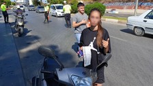 'Ehliyetimi yeni aldım, sisteme düşmemiş' diyen genç kız cezadan kurtulamadı