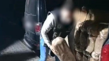 Kayseri'de kamyonetlerden 2 ton kaçak tütün çıktı