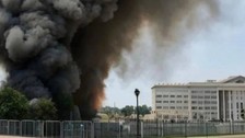Santa Maria Adliyesi'nde patlama! Bir kişi gözaltına alındı