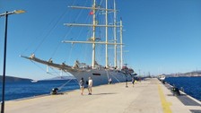 Bodrum'a Star Clipper Gemisi ile Gelen 149 Yolcu