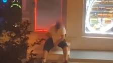 Çankırı'da utandıran görüntü! Sokak ortasında kimseye aldırış etmeden mastürbasyon yaptı
