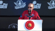 Cumhurbaşkanı Erdoğan Adana'da TEKNOFEST'te: İsrail'in meselesi vadedilmiş topraklar