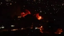 İsrail ordusu bir kez daha Beyrut'u hedef aldı!