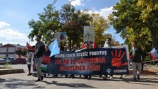 Doğu Anadolu'da Filistin için protesto gösterileri