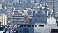 Lübnan'dan tarihi tahliye operasyonu! Türk gemileri Mersin’e doğru yola çıktı