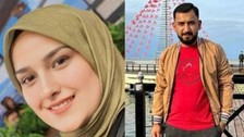 Konuşma bahanesiyle boş araziye götürdüğü eski eşini bıçakla öldürüp, kendisini ağır yaraladı