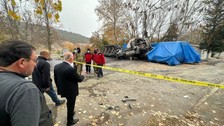 Balıkesir'de feci kaza! TIR şoförü asitle yanarak can verdi