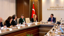 Bakan Kurum, Avrupa İmar ve Kalkınma Bankası Başkanı'nı kabul etti
