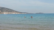 Mersin'de iki mevsim birden yaşanıyor