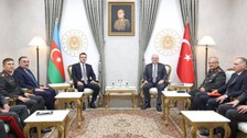 Bakan Güler, Azerbaycan Savunma Bakan Yardımcısı Gurbanov'u kabul etti