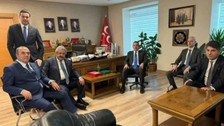 Fenerbahçe Başkanı Ali Koç, Milliyetçi Hareket Partisi Genel Merkezini ziyaret etti