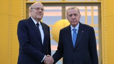 Lübnan Başbakanı Ankara'da: Cumhurbaşkanı Erdoğan'dan önemli açıklamalar