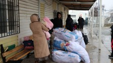 Suriyelilerin Kilis'ten ülkelerine dönüşü devam ediyor