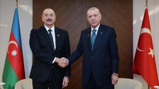 Cumhurbaşkanı Erdoğan, Azerbaycan Cumhurbaşkanı İlham Aliyev ile görüştü