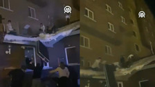 Bolu'da can pazarı böyle başladı! Otel yangınının ilk anları kamerada: Bizi kurtarın