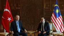 Cumhurbaşkanı Erdoğan: 100 gemiyi aşkın yardımı Filistin'e gönderdik
