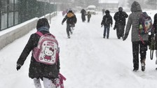 İstanbul'da 9 ilçede okullar tatil edildi