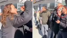 Van'da kayyum protestolarında skandal slogan: Yaşasın İsrail